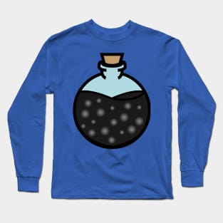 DIY Single Black Potion or Poison for Tabletop Board Games Long Sleeve T-Shirt